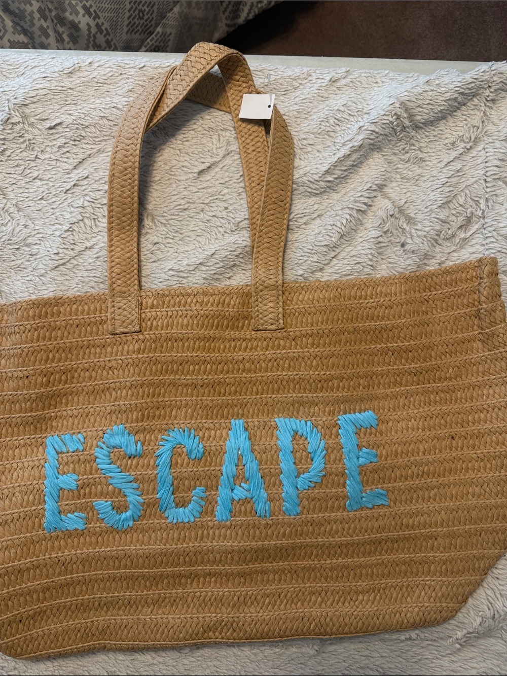 NWT Straw Bag